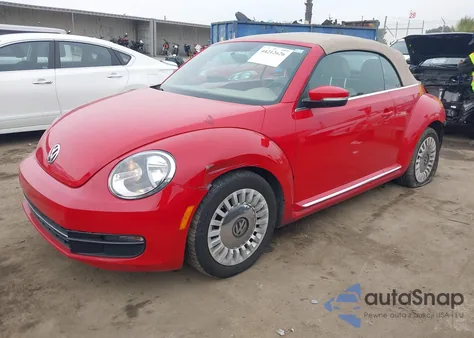 2013 Volkswagen Beetle 2.5L из США, поврежденный, VIN 3VW5P7AT3DM833682